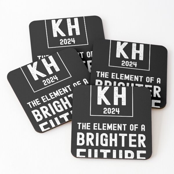 Item preview, Kamala Harris 2024 Election KH The Element of a Brighter Future, Kamala Harris for 47 th President designed and sold by thegiftedadult.