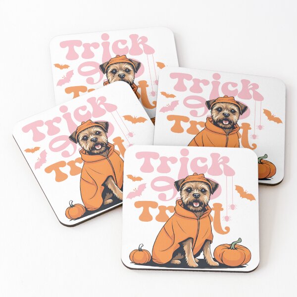 Item preview, Trick or Treat: Border Terrier in Halloween Costume designed and sold by GoodyPaws.