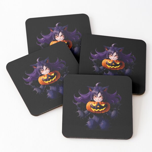 Item preview, Pumpkin Fighter: Chibi Werewolf with a Spooky Smile designed and sold by WitMeme.