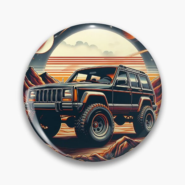 Item preview, Cherokee XJ 4x4 USA offroad Vintage old school vehicle  designed and sold by Off-Road-Zone.