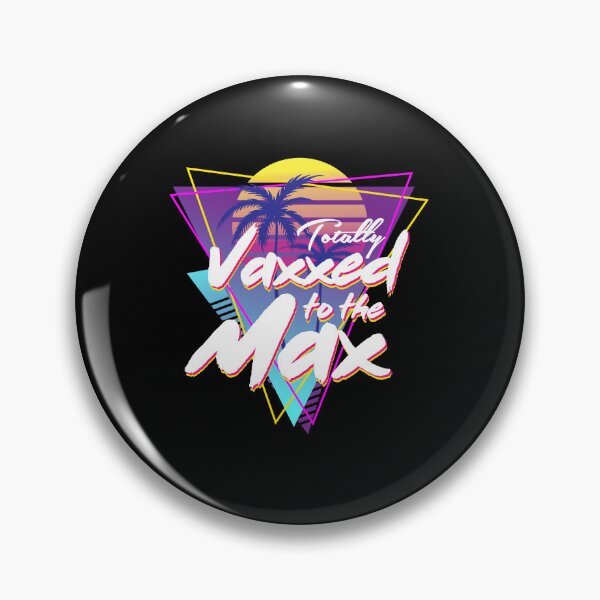 Item preview, Totally Vaxxed To The Max Aesthetic Vaporwave Design designed and sold by PNGShop.