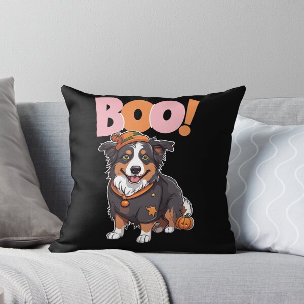 Item preview, Boo: Australian Shepherd in Halloween Costume designed and sold by GoodyPaws.