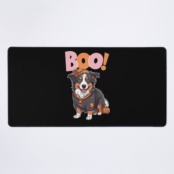 Item preview, Boo: Australian Shepherd in Halloween Costume designed and sold by GoodyPaws.