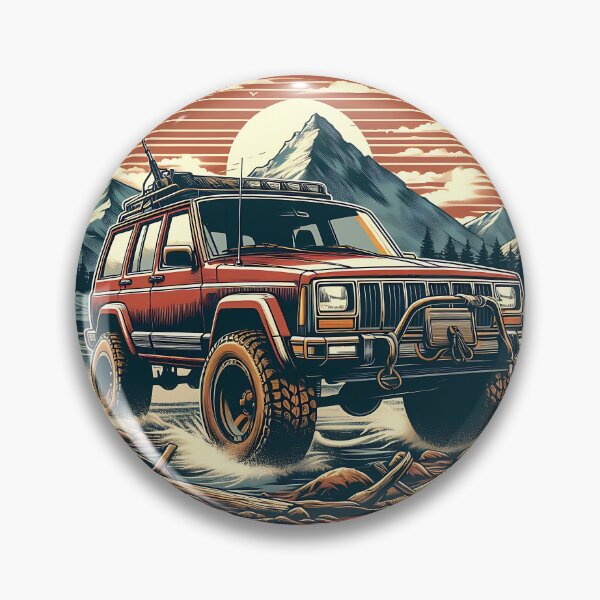 Item preview, Cherokee XJ 4x4 USA offroad Vintage old school vehicle  designed and sold by Off-Road-Zone.