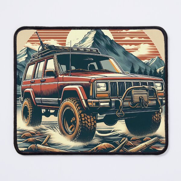 Item preview, Cherokee XJ 4x4 USA offroad Vintage old school vehicle  designed and sold by Off-Road-Zone.