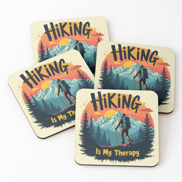 Item preview, Embrace the Serenity of Nature with Every Step HIKING Is My Therapy designed and sold by limos.
