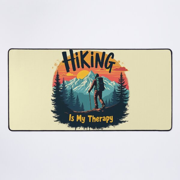 Item preview, Embrace the Serenity of Nature with Every Step HIKING Is My Therapy designed and sold by limos.