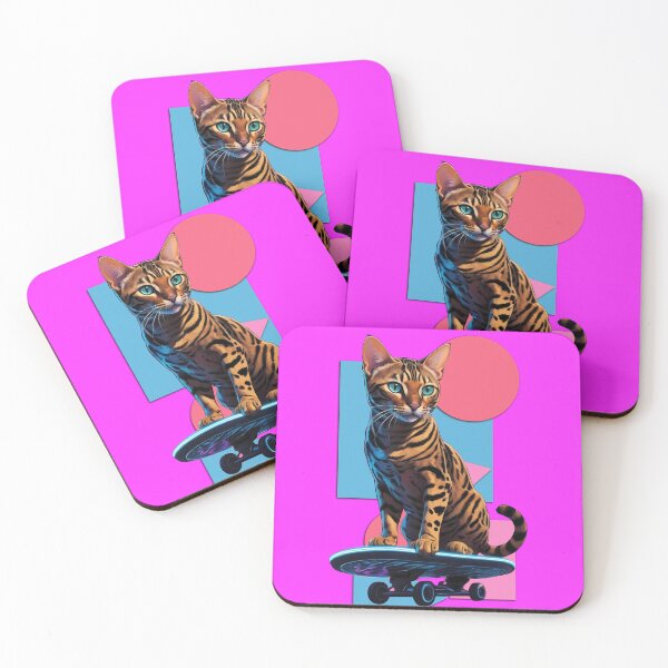 Item preview, Cyber Cat: Bengal on the Move designed and sold by purrfect pattern.
