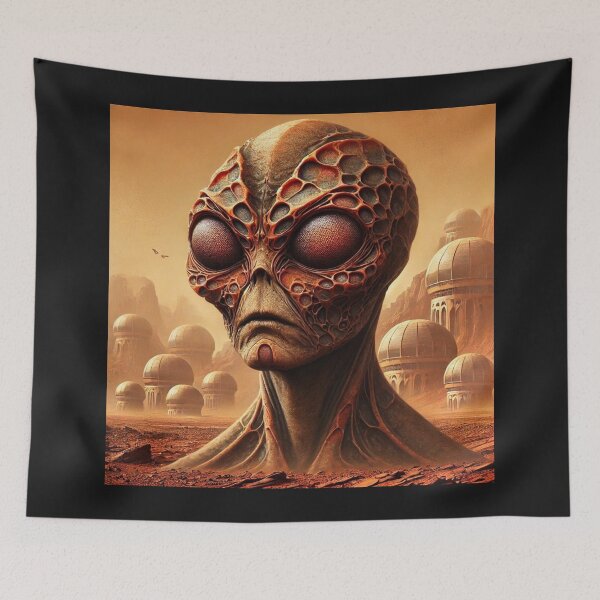 Item preview, alien landscape designed and sold by TEEJAMBOREE.