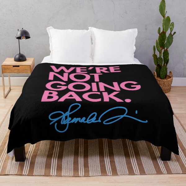 Item preview, WE'RE NOT GOING BACK - KAMALA - trans pride edition 1.0 designed and sold by Thelittlelord.