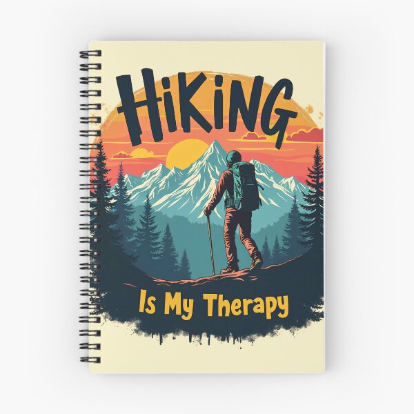 Item preview, Embrace the Serenity of Nature with Every Step HIKING Is My Therapy designed and sold by limos.