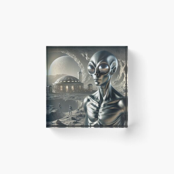 Item preview, alien landscape designed and sold by TEEJAMBOREE.