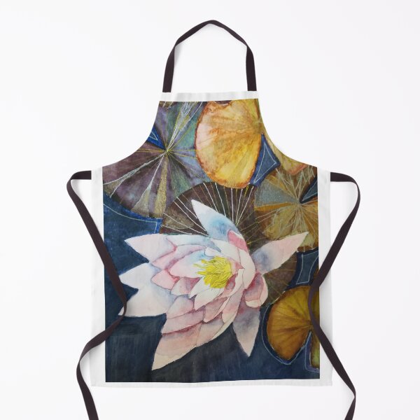 Item preview, Pink watercolour waterlily painting. designed and sold by esvb.