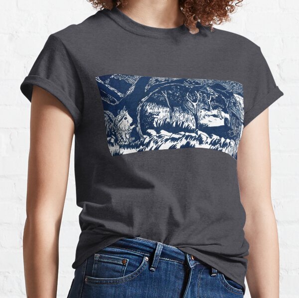 Danger Drew spying on a very suspicious digging Finny Classic T-Shirt