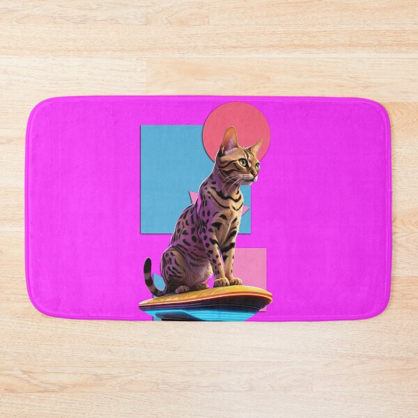 Item preview, Cyber Cat: Bengal on the Move #1 designed and sold by purrfect pattern.