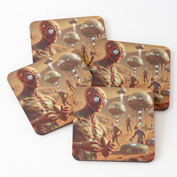 Item preview, alien landscape designed and sold by TEEJAMBOREE.