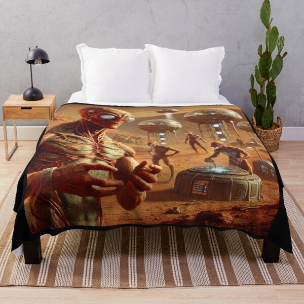 Item preview, alien landscape designed and sold by TEEJAMBOREE.