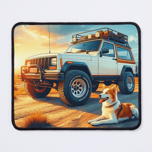 Item preview, Cherokee XJ 4x4 USA offroad Vintage old school vehicle designed and sold by Off-Road-Zone.