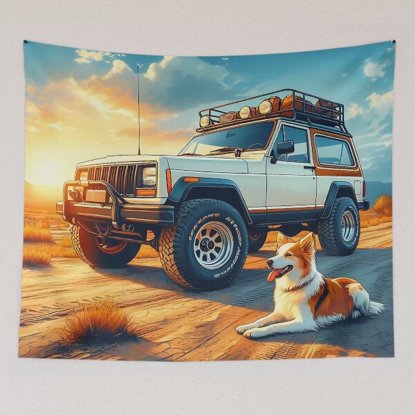 Item preview, Cherokee XJ 4x4 USA offroad Vintage old school vehicle  designed and sold by Off-Road-Zone.