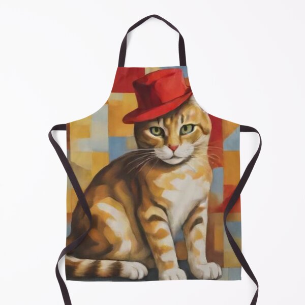 Item preview, Sandy Red Hat Cat AI gen designed and sold by Goods4SaleNow.