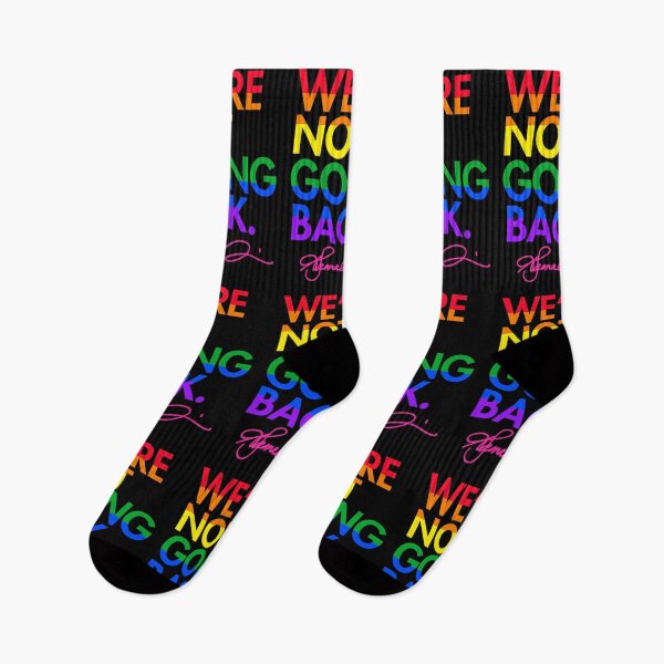 Item preview, WE'RE NOT GOING BACK - KAMALA - LGBTQ edition 1.0 designed and sold by Thelittlelord.