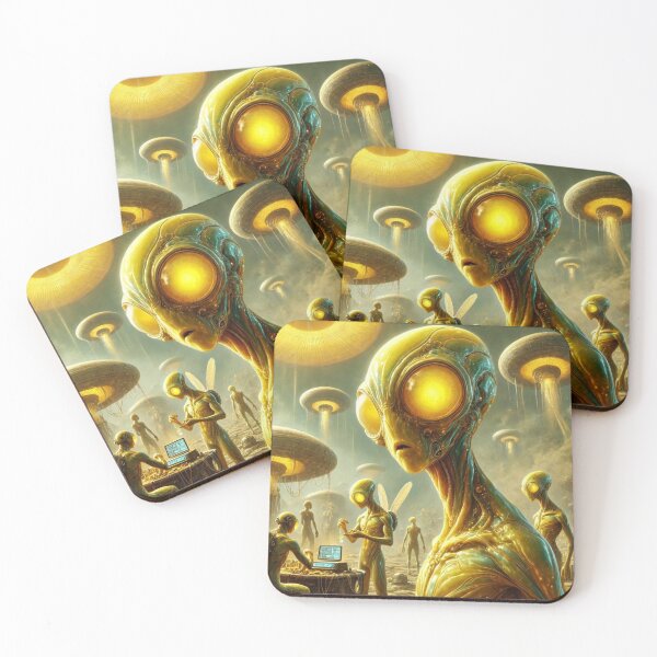 Item preview, alien landscape designed and sold by TEEJAMBOREE.