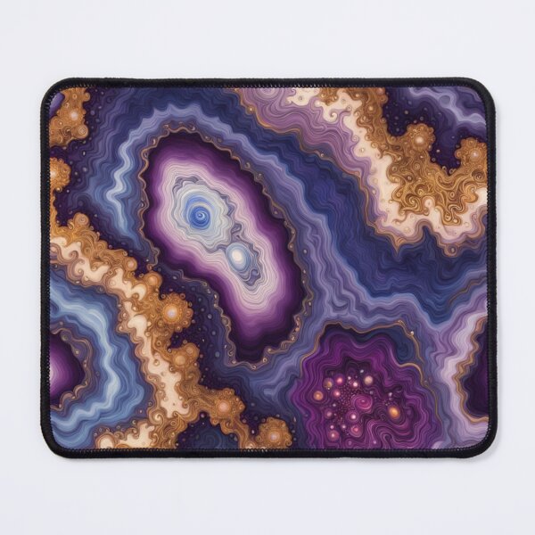 Item preview, Purple Cosmic Geode Swirl designed and sold by BirdsnStuff.