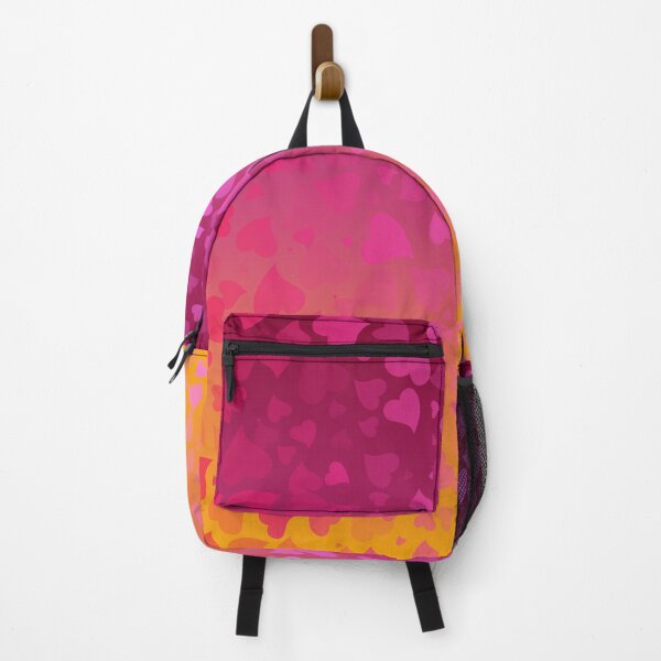 Item preview, Falling Hearts Pink Orange designed and sold by Looly Elzayat.