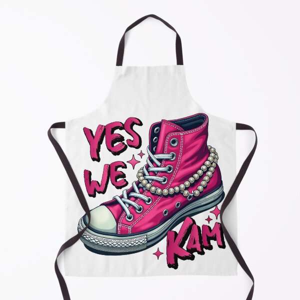Item preview, Yes We Kam Chucks and Pearls Harris for President designed and sold by HauntandStick99.