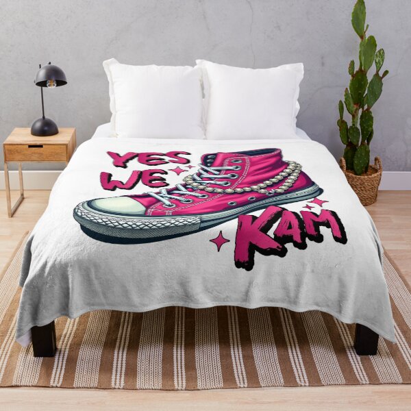 Item preview, Yes We Kam Chucks and Pearls Harris for President designed and sold by HauntandStick99.
