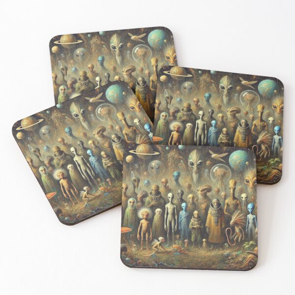 Item preview, alien landscape designed and sold by TEEJAMBOREE.