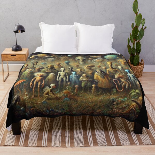 Item preview, alien landscape designed and sold by TEEJAMBOREE.