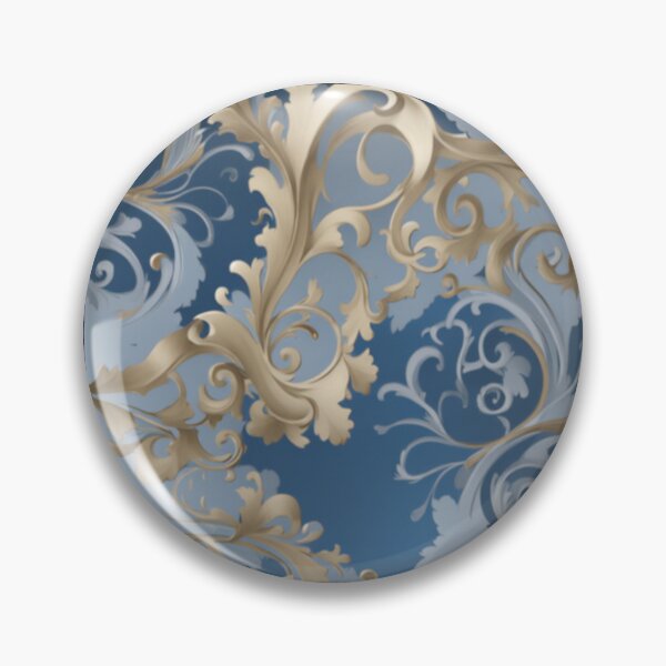 Item preview, Etheral Rococo Swirl Florals designed and sold by BirdsnStuff.