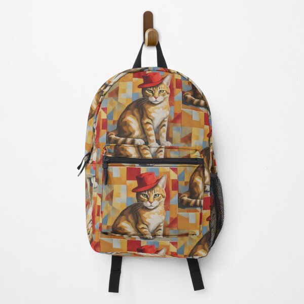 Item preview, Sandy Red Hat Cat AI gen designed and sold by Goods4SaleNow.