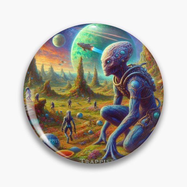 Item preview, alien landscape designed and sold by TEEJAMBOREE.