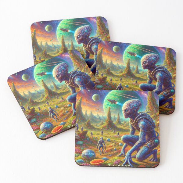 Item preview, alien landscape designed and sold by TEEJAMBOREE.