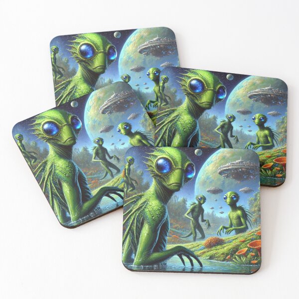 Item preview, alien landscape designed and sold by TEEJAMBOREE.