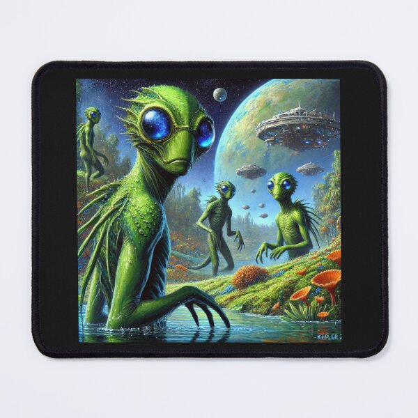 Item preview, alien landscape designed and sold by TEEJAMBOREE.