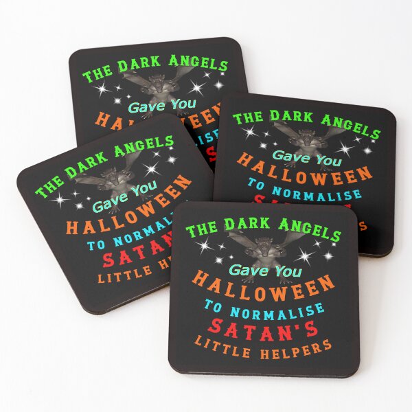 Item preview, Dark Angels Gave You Halloween designed and sold by AlienAlmanac.