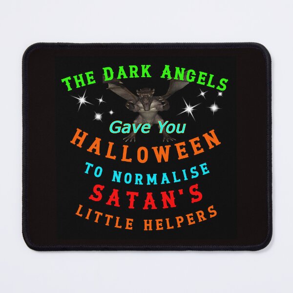 Item preview, Dark Angels Gave You Halloween designed and sold by alien almanac.