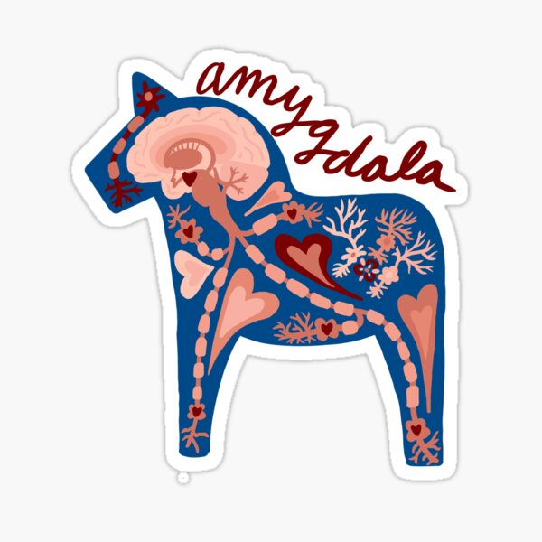 Item preview, Amygdala horse designed and sold by Decomprose.
