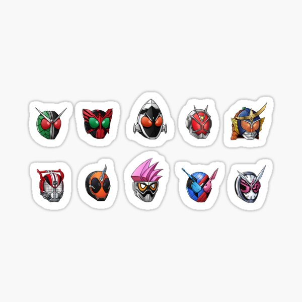 Vista previa del artículo con la obra «Kamen Rider - Era Heisei Fase 2», diseñado y vendido por CaptainArmada.