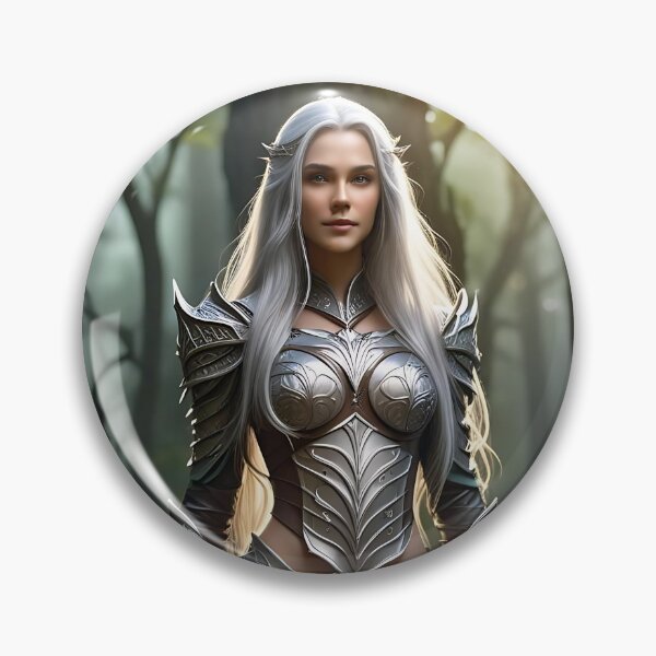 Item preview, Elven Warrior Princess designed and sold by Nathaniel Baker.