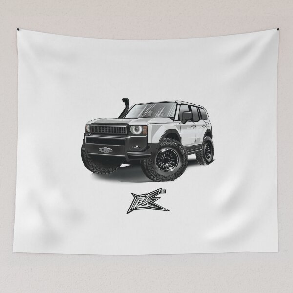 Item preview, Toyota Land Cruiser prado 250 white  designed and sold by NaquashM.