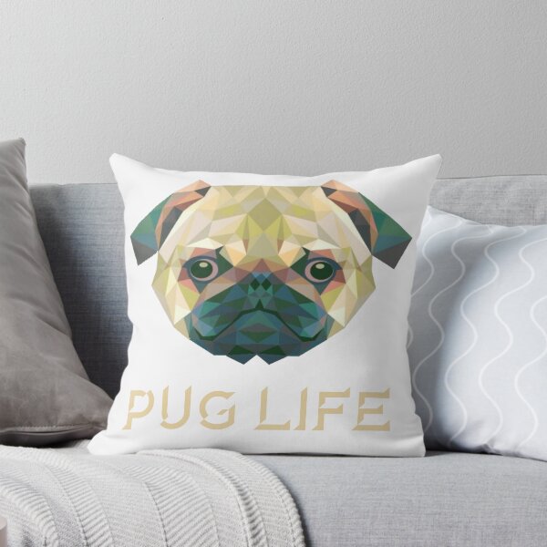 Item preview, Pug Life, Triangle Pug Design designed and sold by Hustlercredo.