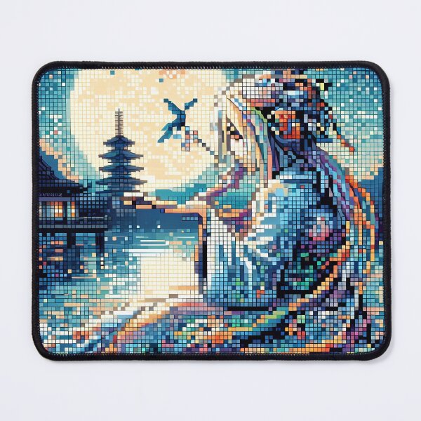 Item preview, Moonlit Geisha Pixel Ar designed and sold by moba--mania.