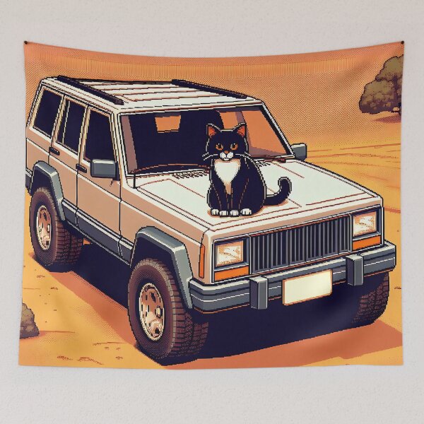 Item preview, Cherokee XJ 4x4 USA offroad Vintage old school vehicle  designed and sold by Off-Road-Zone.