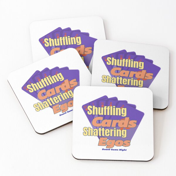 Item preview, Shuffling Cards, Shattering Egos: Board Game Night designed and sold by BestMerchnTees.