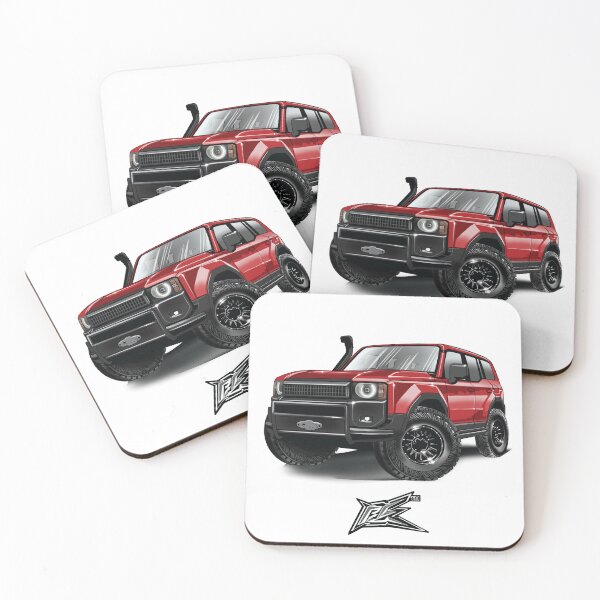 Item preview, Toyota Land Cruiser prado 250 red designed and sold by NaquashM.