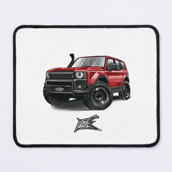 Item preview, Toyota Land Cruiser Prado 250 rojo designed and sold by NaquashM.